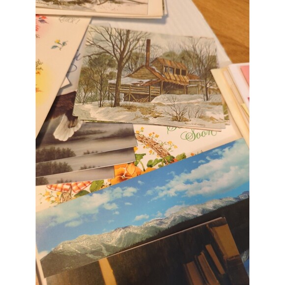 Vintage Greeting Card Lot Unused Envelopes 50 Cards Assorted Envelopes - Picture 6 of 14